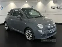 Used Fiat 500 S 69 HP (50 kW) 2015 Grey Cabriolet