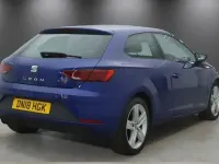 Used Seat Leon FR 125 HP (91 kW) 2018 Blue Hatchback