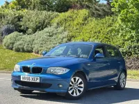 Usado BMW 116 2006 Azul Utilitario