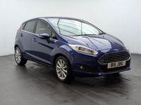 Used Ford Fiesta Titanium 105 HP (77 kW) 2015 Blue Hatchback