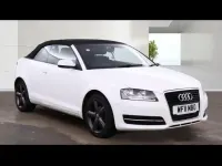 Used Audi A3 Cabriolet Comfort 2011 White Cabriolet