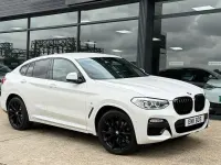 Used BMW X4 M Sport 190 HP (139 kW) 2019 White SUV