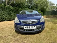 Used Vauxhall Corsa S 2012 Blue Hatchback