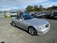 Used Mercedes SLK320 2001 Silver Cabriolet