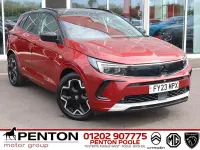 Used Vauxhall Grandland X Ultimate 130 HP (95 kW) 2023 Red SUV