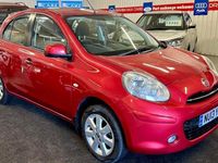 Used Nissan Micra Acenta 80 HP (58 kW) 2013 Red Hatchback