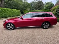 Used Mercedes E220 Premium 2018 Red Estate