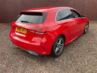 Used Mercedes A180 Executive 136 HP (100 kW) 2018 Red Hatchback