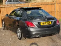 Used Mercedes C220 AMG Line Premium Plus 2016 Grey Sedan