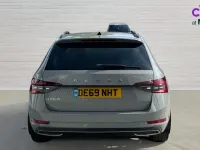 Used Skoda Superb SportlinePlus 190 HP (139 kW) 2019 Grey Estate