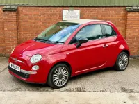 Used Fiat 500C S 69 HP (50 kW) 2015 Red Cabriolet