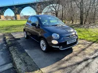 Gebraucht Fiat 500 Lounge 69 PS (50 kW) 2018 Schwarz Kleinwagen