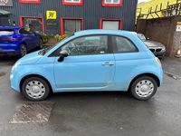 Used Fiat 500 Pop 69 HP (50 kW) 2015 Blue Hatchback
