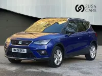Usado Seat Arona FR 115 HP (84 kW) 2019 Azul SUV