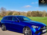 Used Mercedes C200 AMG line 2022 Blue Estate
