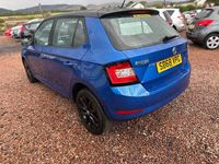 Used Skoda Fabia Colour Edition 75 HP (55 kW) 2018 Blue Hatchback
