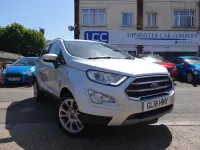 Used Ford Ecosport Titanium 125 HP (91 kW) 2018 Silver SUV