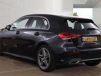 Used Mercedes A190 AMG line 2019 Black Hatchback