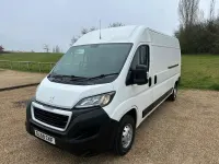 Used Peugeot Boxer 130 HP (95 kW) 2018 White Van