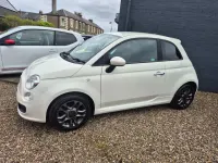 Begagnad Fiat 500 S 69 HK (50 kW) 2014 Vit Halvkombi
