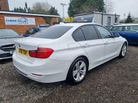 Used BMW 318 Sport Line 2015 White Sedan