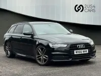 Used Audi A6 Black Edition 190 HP (139 kW) 2016 Black Estate