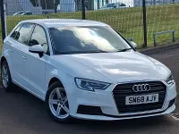 Used Audi A3 116 HP (85 kW) 2018 White Sedan