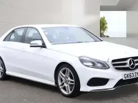 Used Mercedes E300 AMG 2013 White Sedan