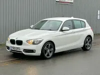 Used BMW 116 Sport Line 2013 White Hatchback