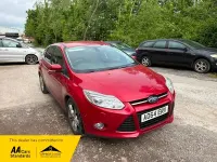 Used Ford Focus Titanium X 115 HP (84 kW) 2014 Red Hatchback