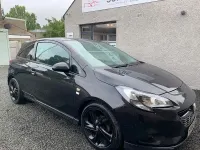 Used Vauxhall Corsa Edition 75 HP (55 kW) 2016 Black Hatchback