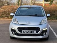 Used Peugeot 107 Allure 68 HP (50 kW) 2012 Silver Hatchback