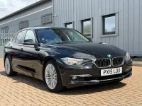Used BMW 320 Luxury Line 2015 Black Sedan