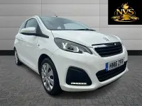 Used Peugeot 108 Active 68 HP (50 kW) 2016 White Hatchback