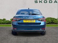 Used Skoda Superb SE L 150 HP (110 kW) 2023 Petrol blue metallic Hatchback