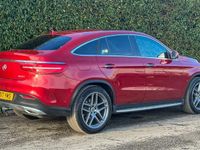 Used Mercedes GLE350 AMG Line Premium Plus 258 HP (189 kW) 2017 Red Coupe