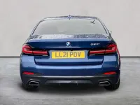 Used BMW 520 M Sport 2021 Blue Sedan