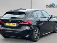 Used BMW 118 M Sport 136 HP (100 kW) 2023 Sapphire black metallic Hatchback