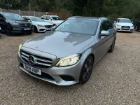 Used Mercedes C200 Premium 2019 Silver Estate