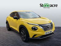 Used Nissan Juke N-Connecta 143 HP (105 kW) 2025 Yellow SUV