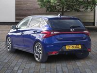 Used Hyundai i20 Premium 100 HP (73 kW) 2021 Blue Hatchback