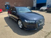 Used Audi A6 S-Line 190 HP (139 kW) 2016 Blue Estate