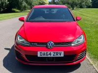 Used VW Golf VII GTD 181 HP (133 kW) 2015 Red Hatchback