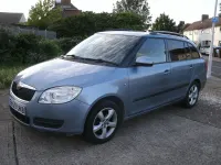 Used Skoda Fabia 105 HP (77 kW) 2009 Grey Estate