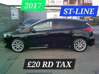 Used Ford Focus ST-Line 125 HP (91 kW) 2017 Black Hatchback