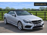 Used Mercedes E350 AMG line 2017 Silver Cabriolet