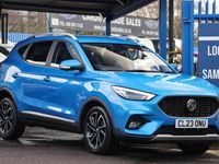Used MG ZS Exclusive 106 HP (77 kW) 2023 Blue SUV