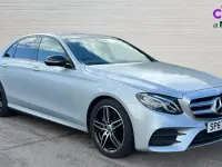 Used Mercedes E220 AMG Line Premium Plus 194 HP (142 kW) 2017 Silver