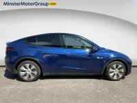 Used Tesla Model Y Long Range AWD 378 kW (514 HP) 2022 Blue SUV