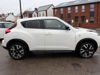 Used Nissan Juke N-TEC 2014 White SUV
